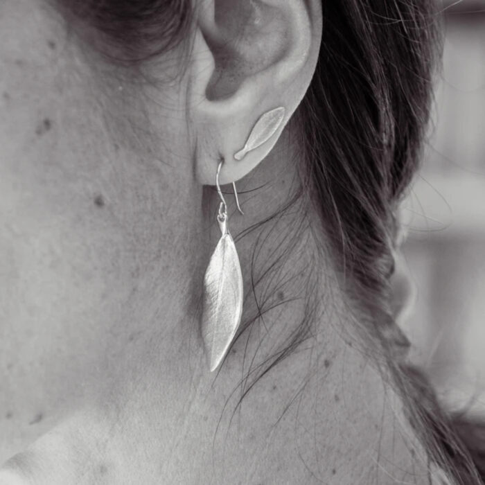 noen olivia earrings Noën - Olivia ørepynt i forgyldt sølv