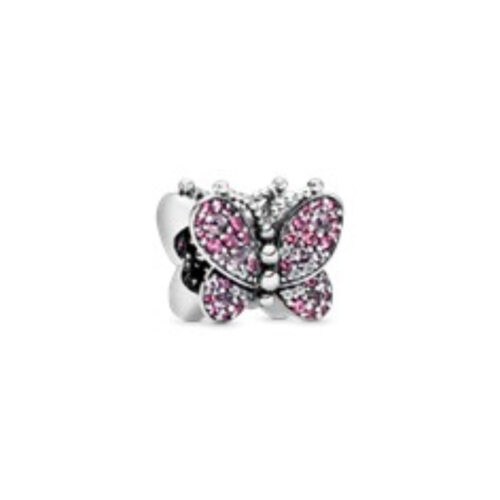 Pandora - Pink Pavé Butterfly - Charm