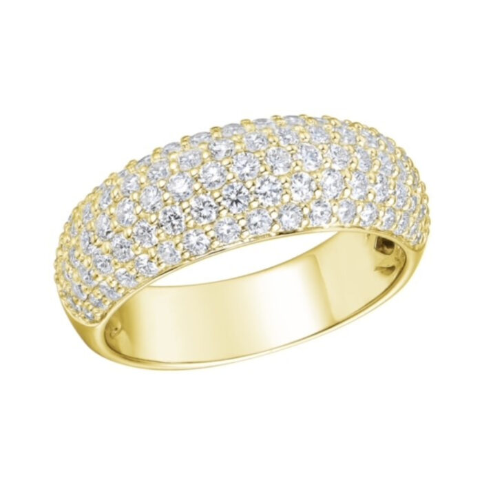 ring Diamonds by Frisenberg - Ring i gult gull og flere diamanter